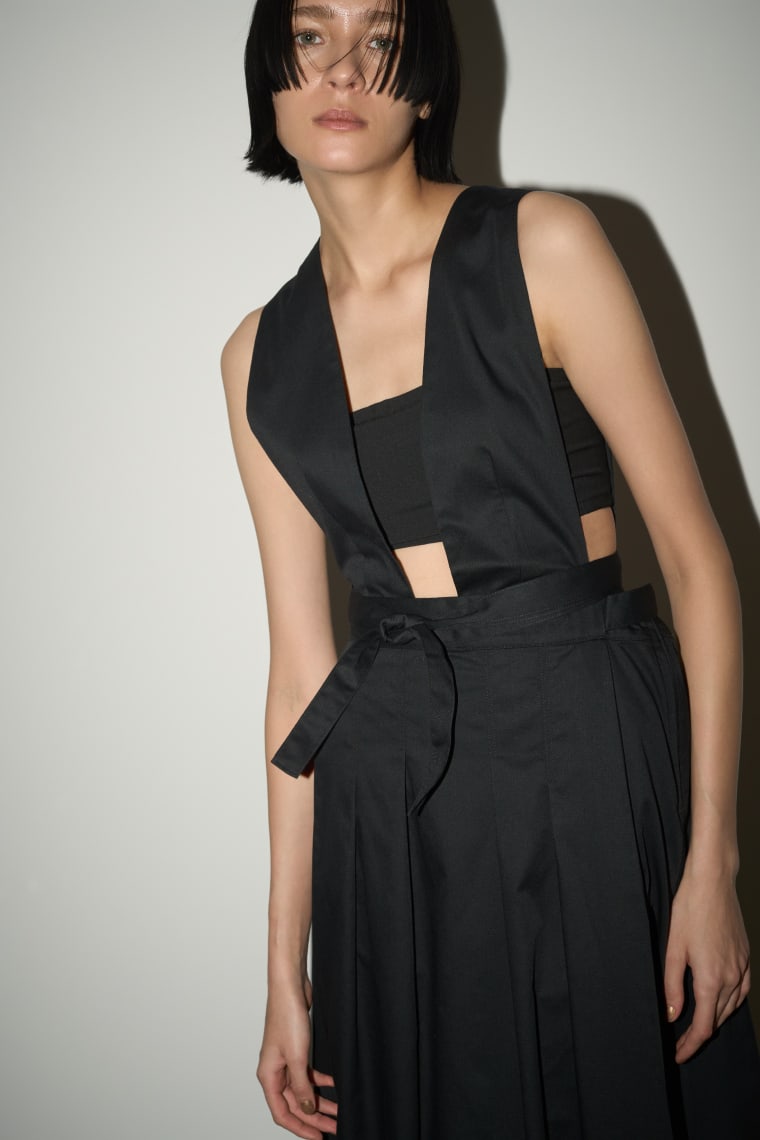 SUSPENDER DRESS